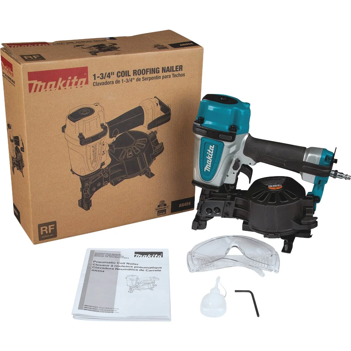 First-Class Makita Straight 1-3 4 In. Coil Roofing Nailer Elegant