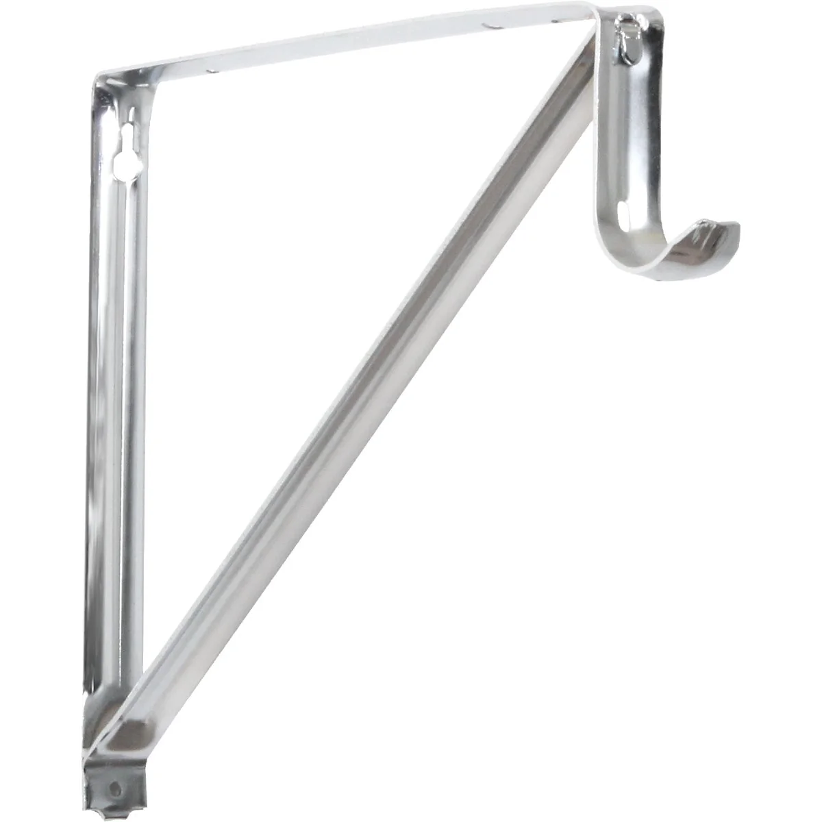 Eco-Friendly Knape Vogt Closet Pro Chrome Heavy Duty Shelf Rod Bracket Unique