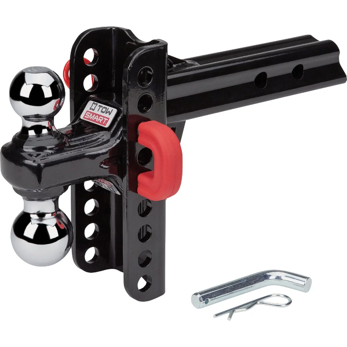 Excellent TowSmart X-Mount Adjustable Dual Ball Mount with U-Pin Clip