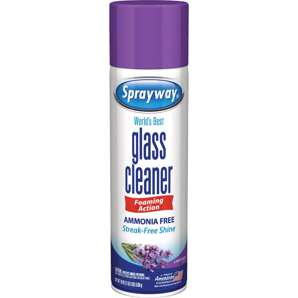 Comfortable Sprayway 19 Oz. Lavender Glass Cleaner Refined