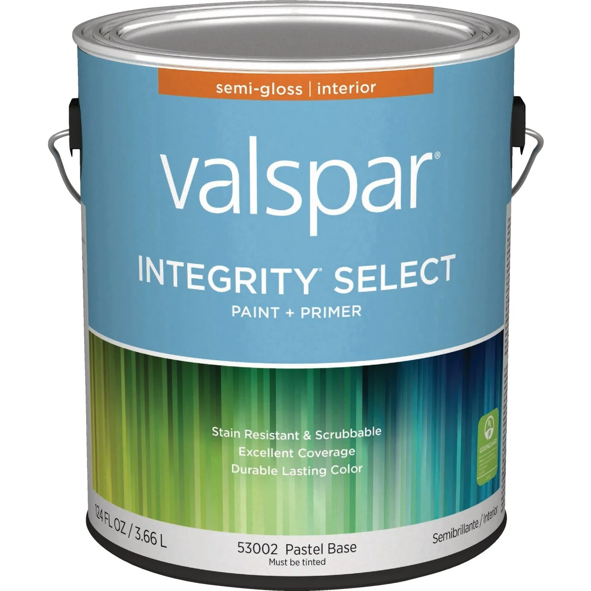 Healthy Valspar Integrity Select Paint Primer Semi-Gloss Interior Paint Pastel Base 1 Gal. Trusted