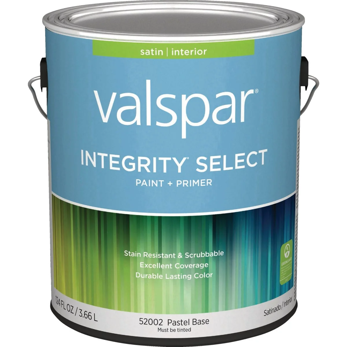 Sustainable Valspar Integrity Select Paint Primer Satin Interior Paint Pastel Base 1 Gal. Sophisticated