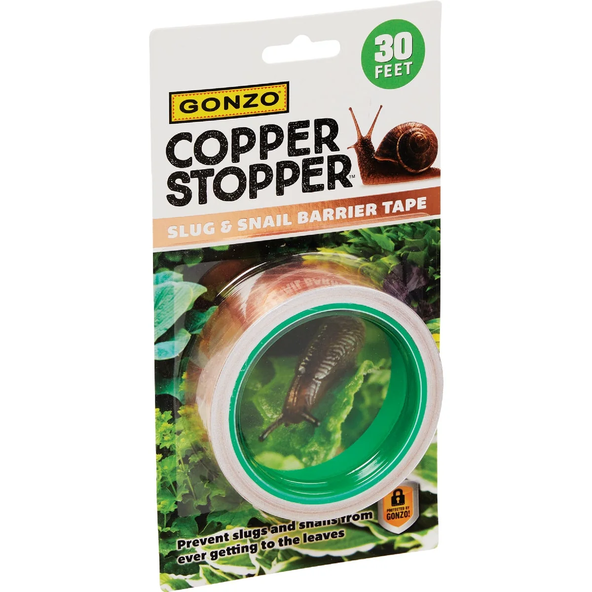 Prestigious Gonzo Copper Stopper 1.75 In. x 30 Ft. Slug Snail Copper Tape Contemporary
