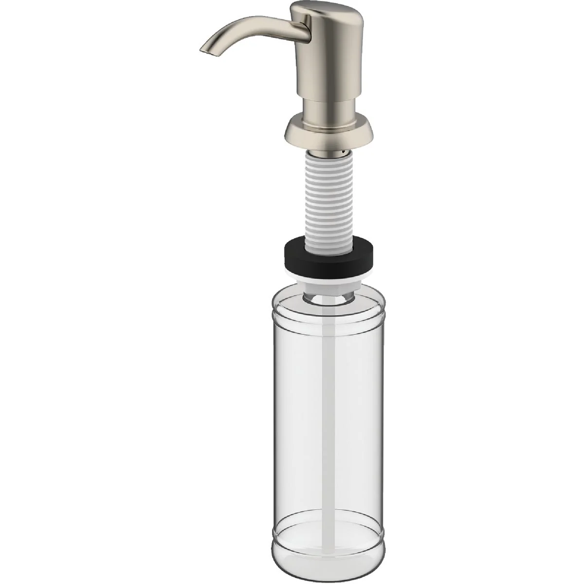 Fast Home Impressions Soap Dispenser in Brushed Nickel Original