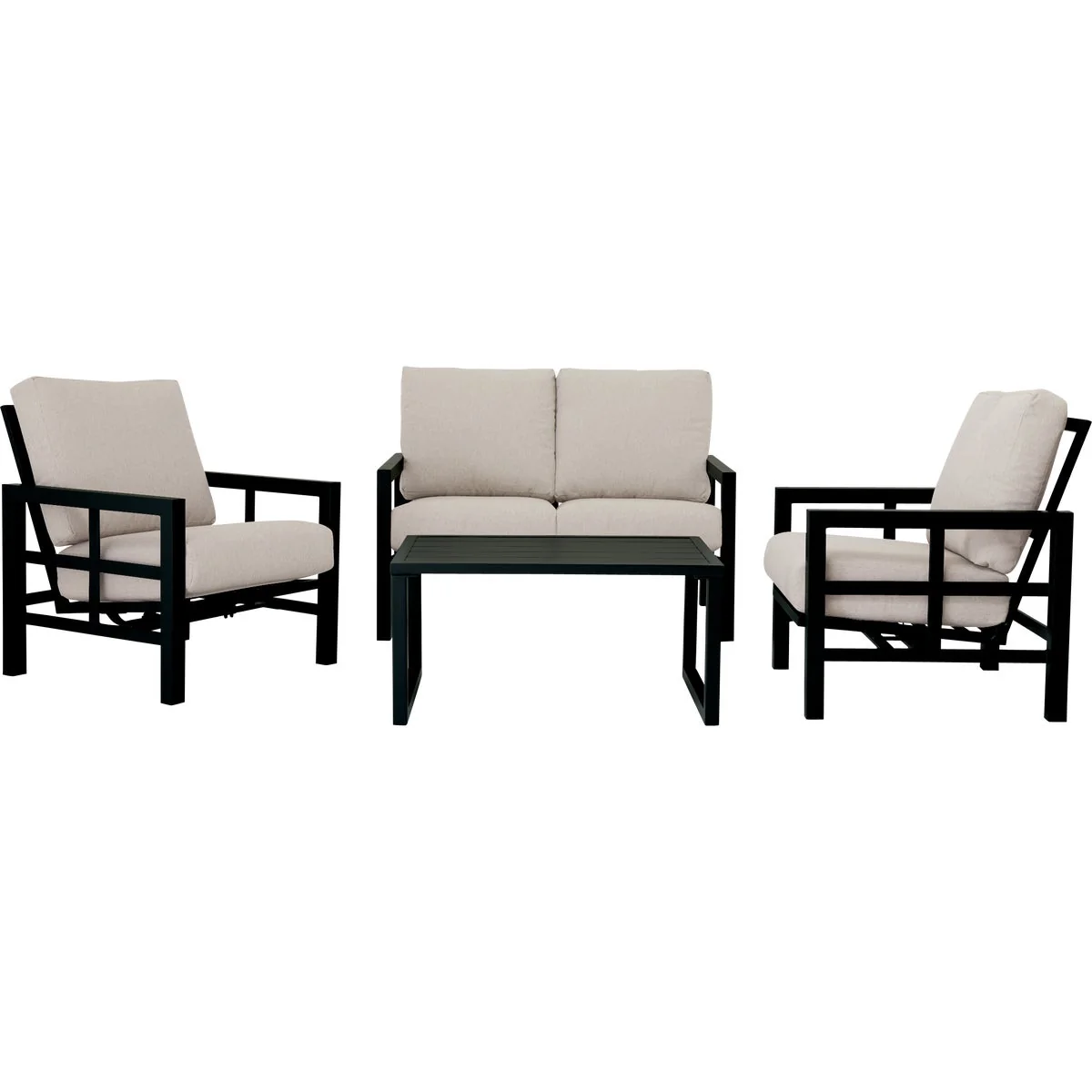 Fine Crafted Outdoor Expressions 4-Piece Chat Set Healthy