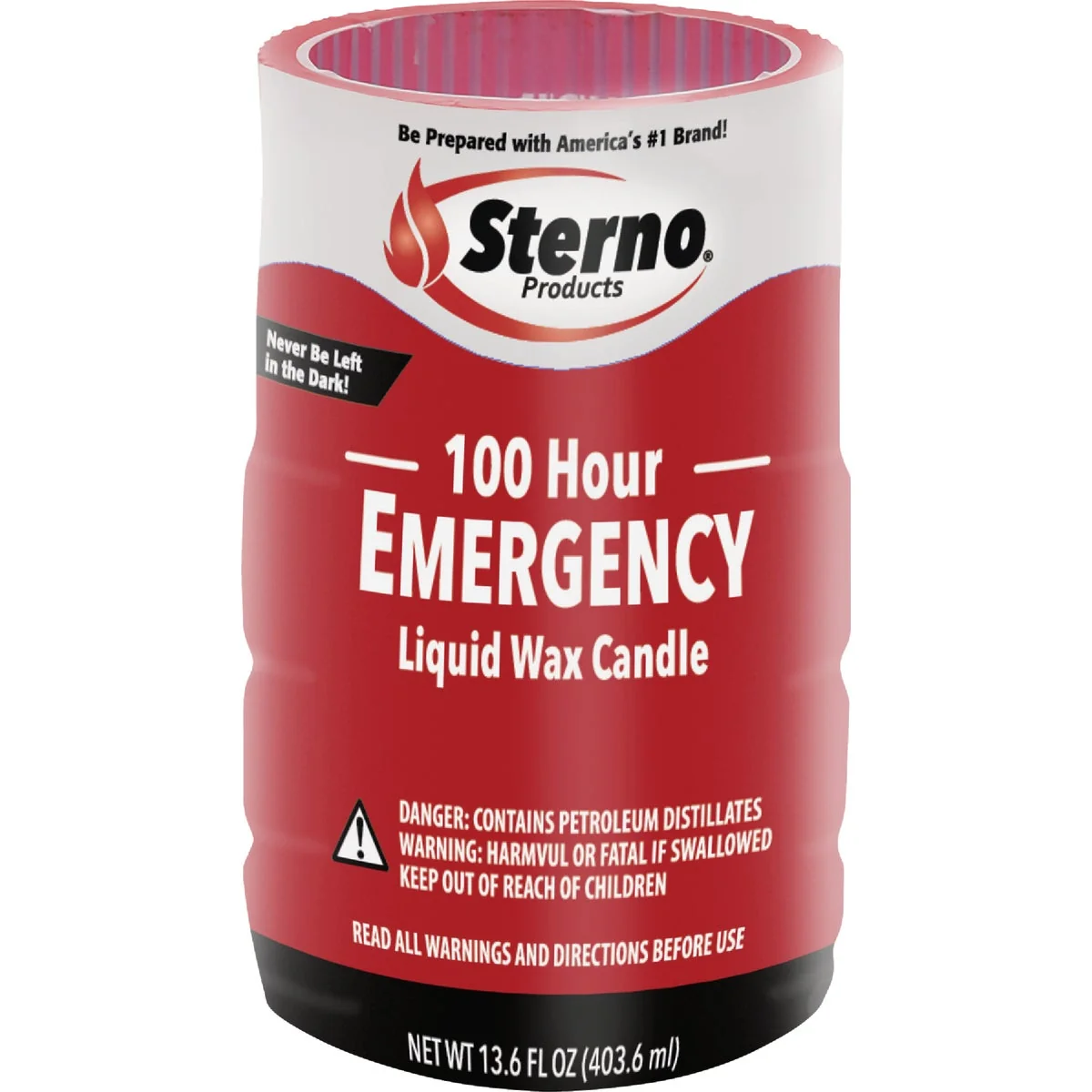 Eco-Friendly Sterno 100 Hr. Emergency Liquid Wax Candle High-Quality