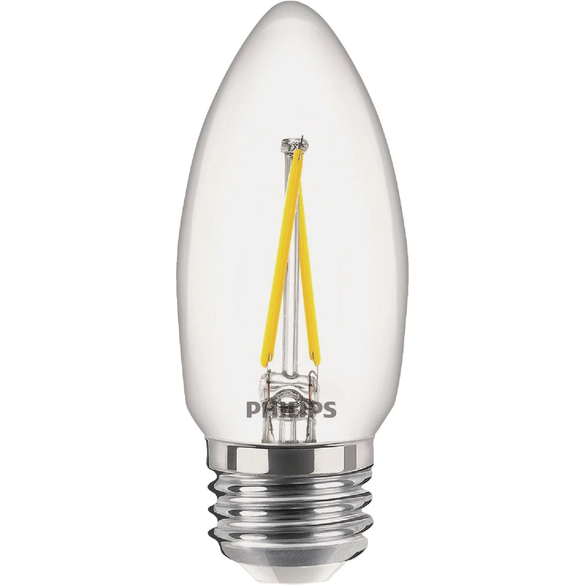 Soft Philips Ultra Definition 40W Equivalent Daylight B11 Medium LED Decorative Light Bulb 3-Pack Traditional
