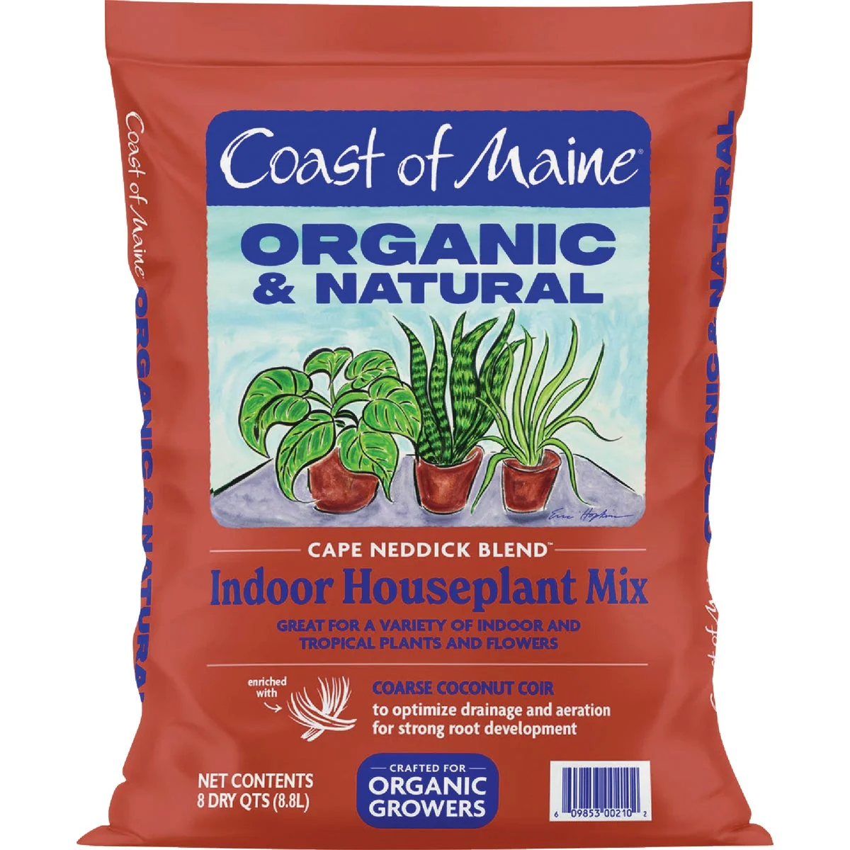 First-Class Coast of Maine Cape Neddick Blend 8 Qt. Indoor Houseplant Mix Certified