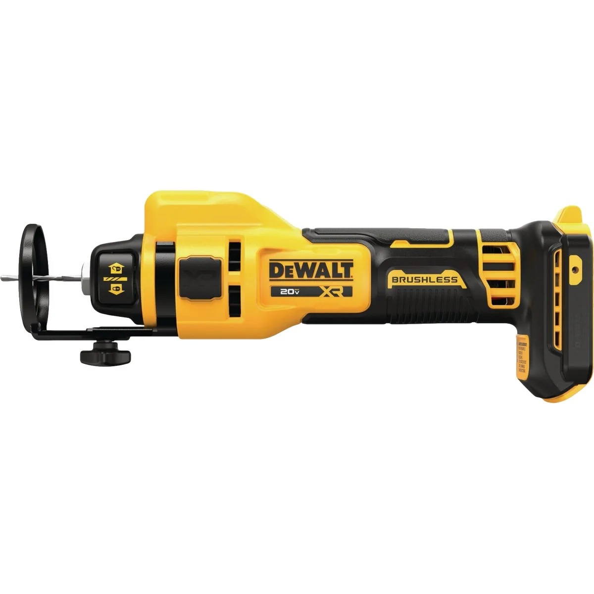 Smart DEWALT 20V MAX XR Brushless Cordless Drywall Cut-Out Tool Tool Only Functional
