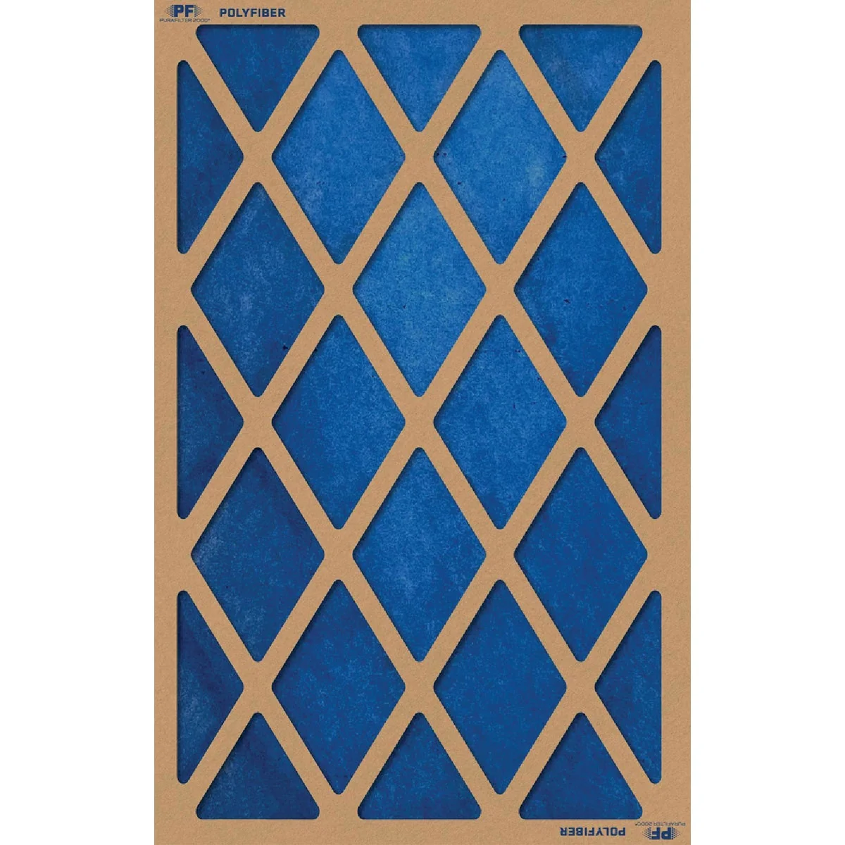 Consistent Purafilter 14 In. x 25 In. x 1 In. MERV 5 Polyfiber Furnace Filter Clean