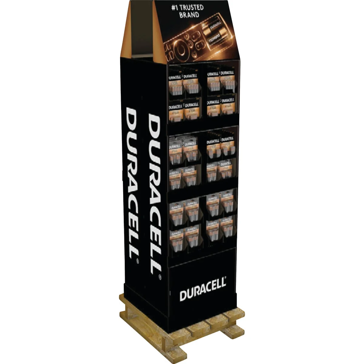 Powerful Duracell Alkaline Battery Saver Pack Display 323-Count Efficient