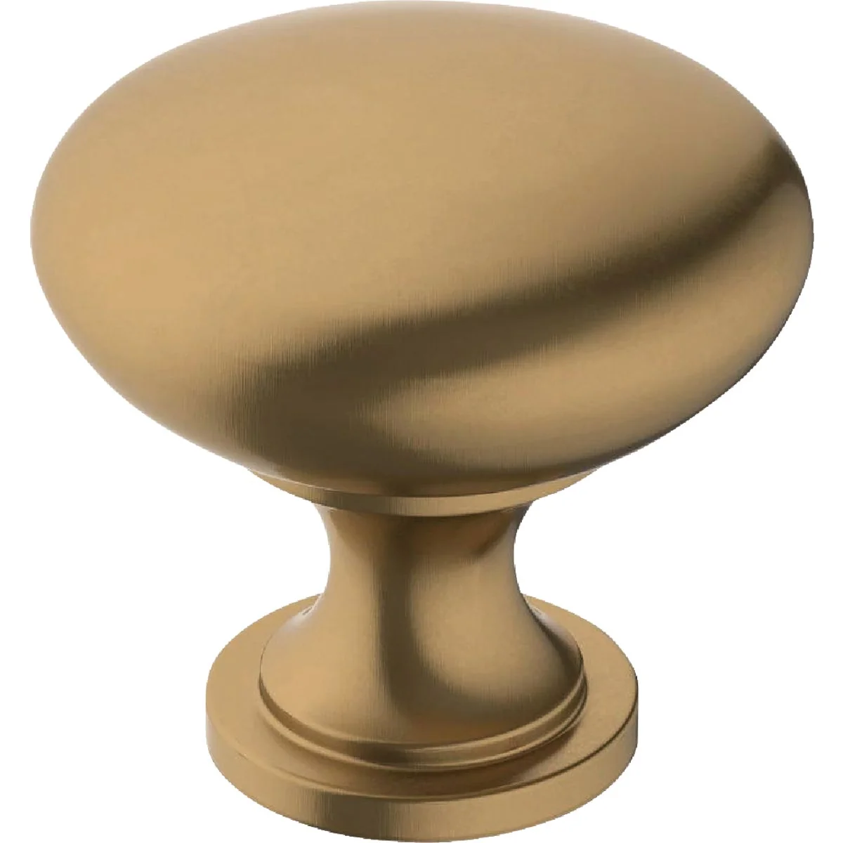 Practical Amerock Edona 1.25 In. Dia. Round Champagne Bronze Cabinet Knob Fine Crafted