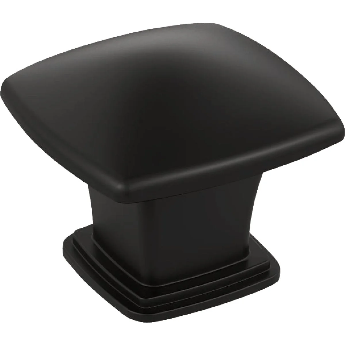 Casual Amerock Garfield 1.1875 In. L. Matte Black Knob High-Performance