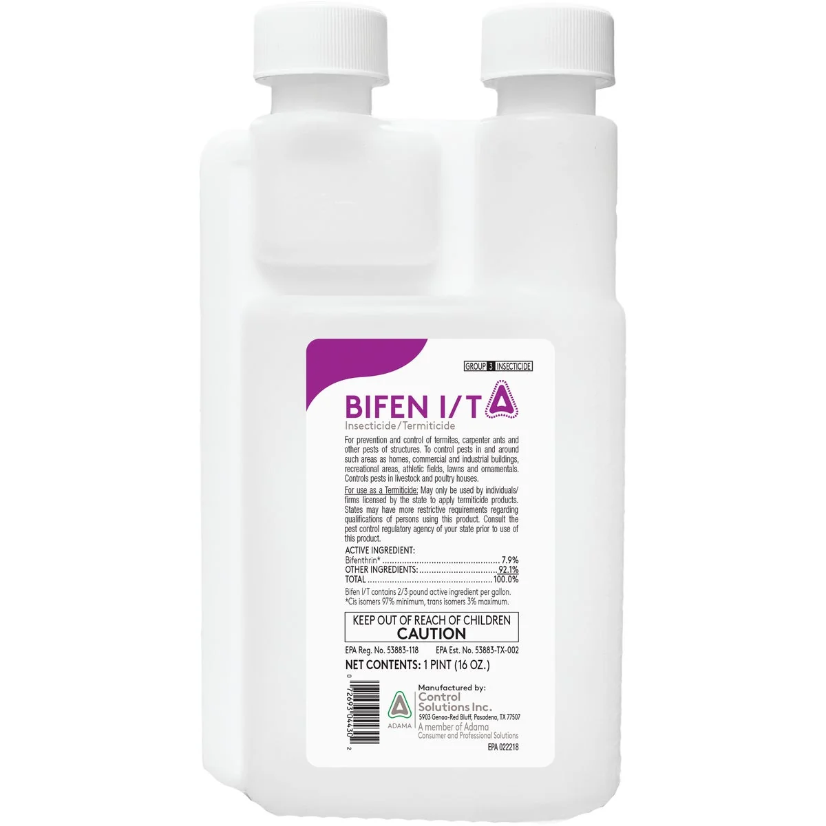 High-Performance Control Solutions Bifen I T 1 Pt. Concentrate Termite Killer Reliable