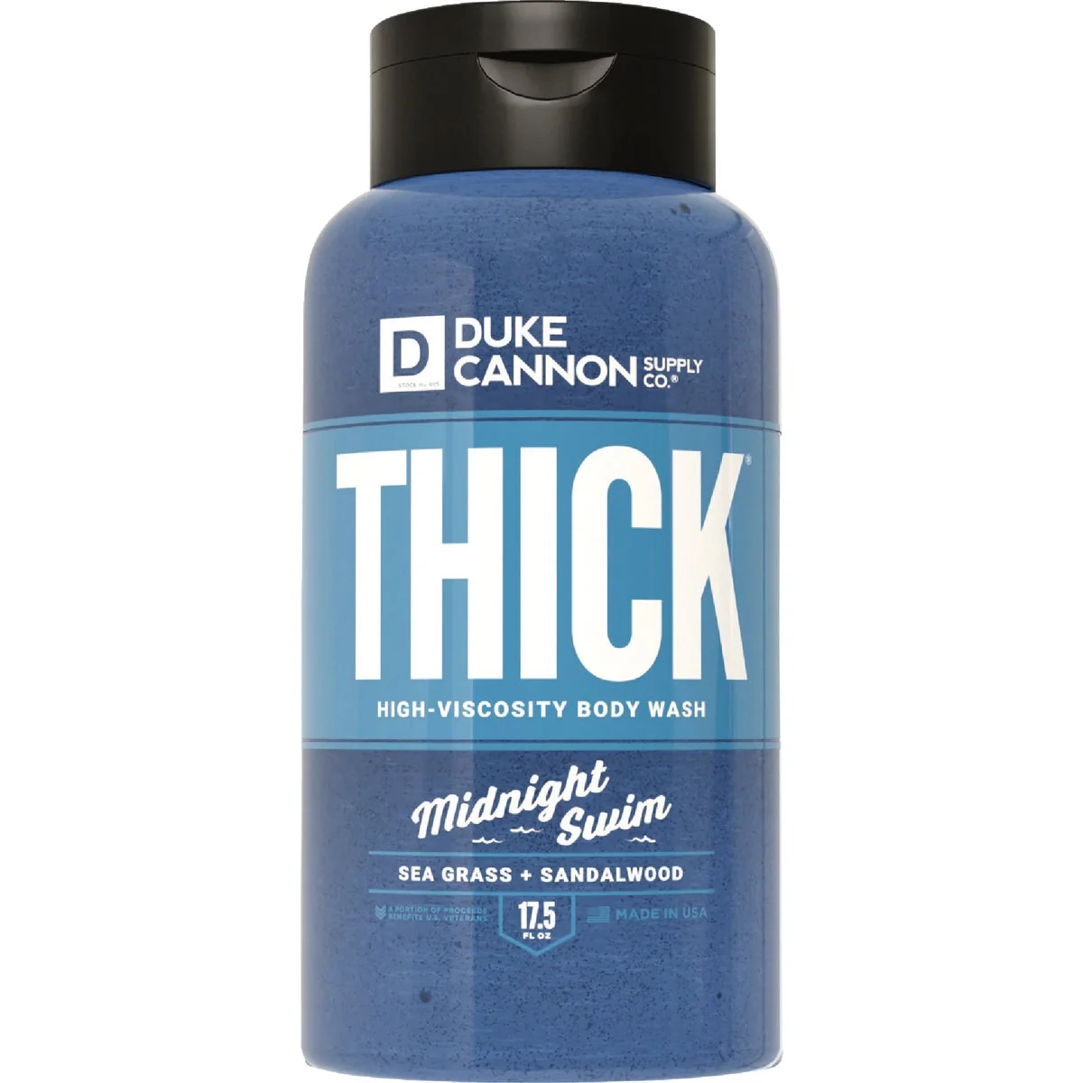 Elite Duke Cannon 17.5 Oz. Midnight Swim Thick Body Wash Sustainable