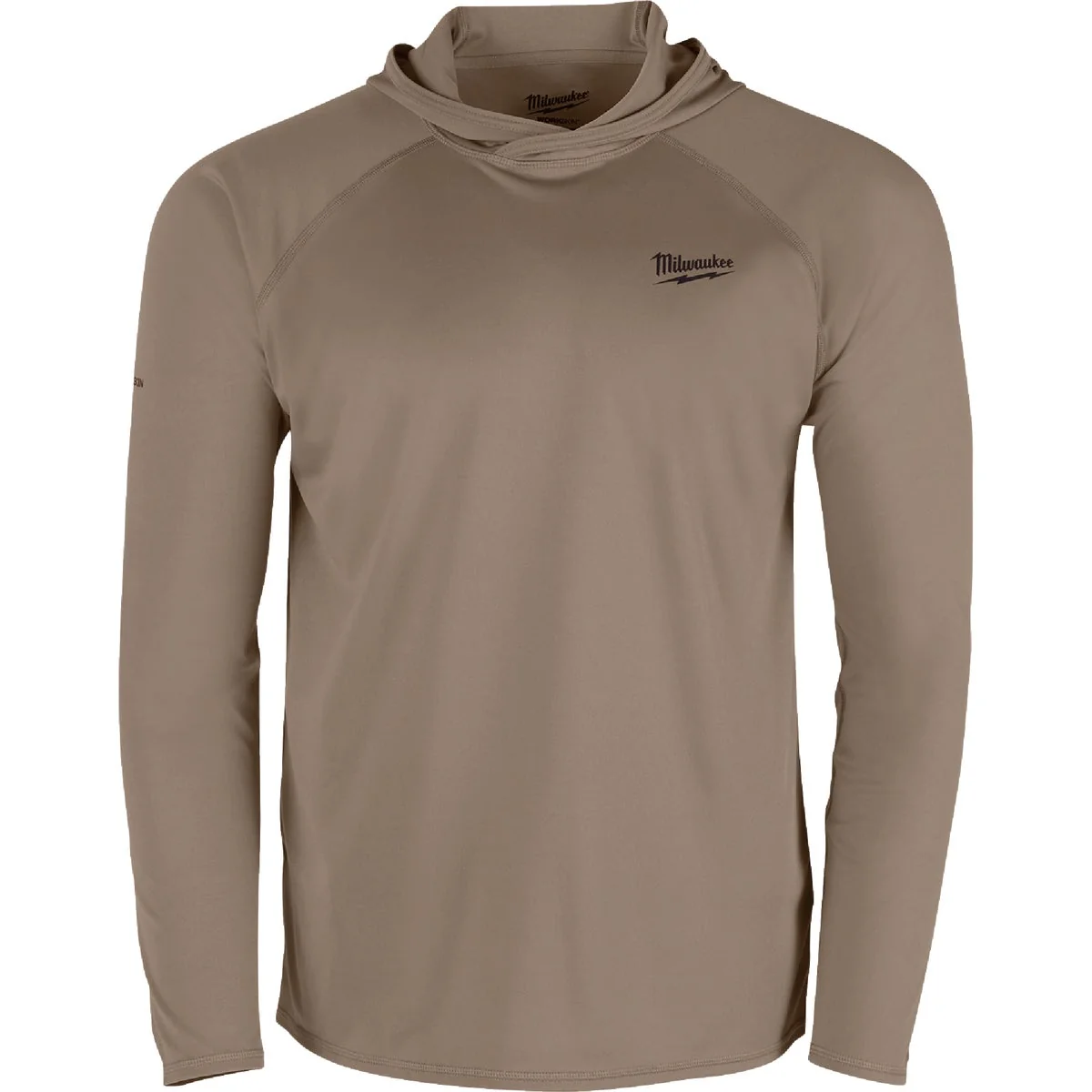 Casual Milwaukee Workskin 2XL Sandstone Hooded Men's Sun Shirt Outstanding