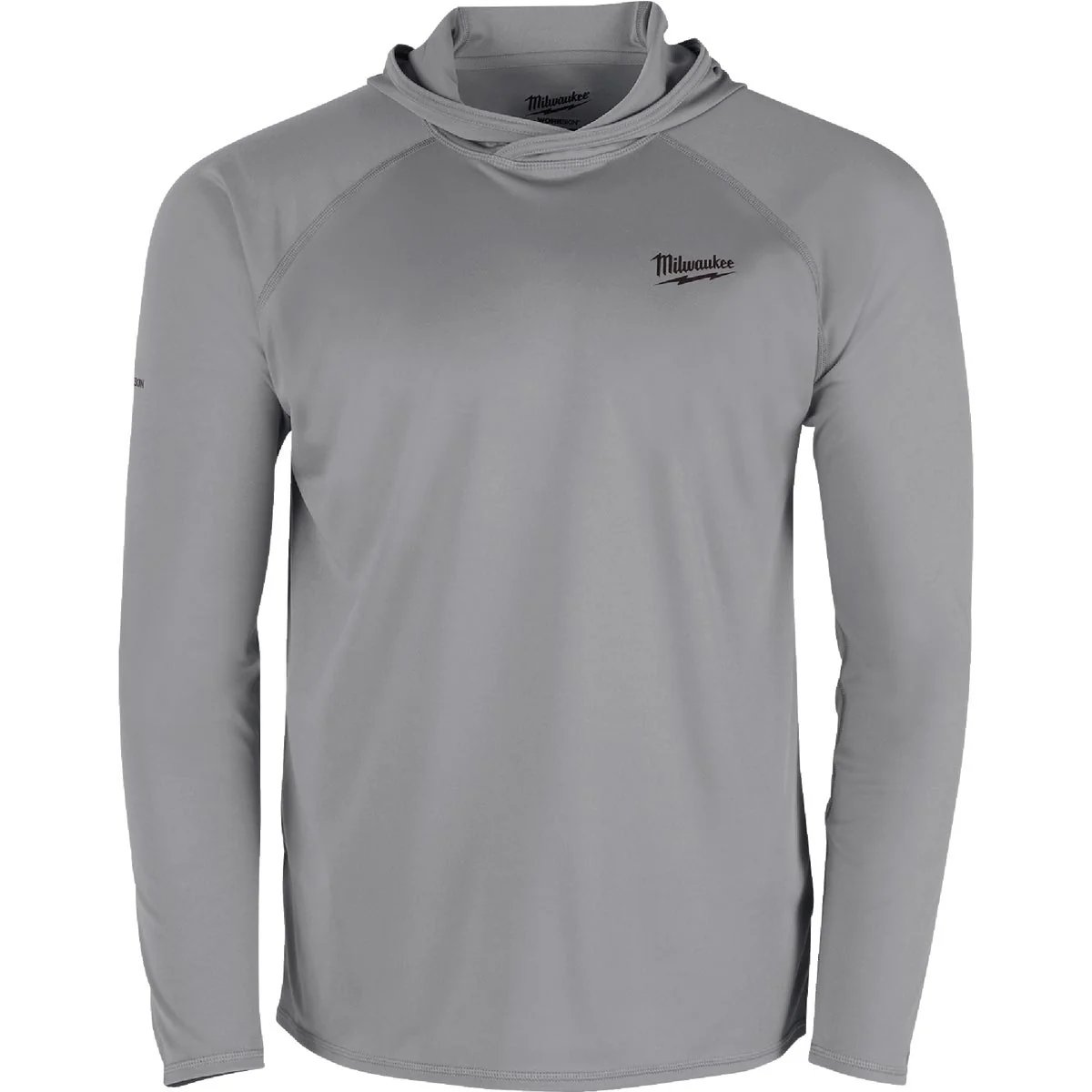 Versatile Milwaukee Workskin XL Gray Hooded Men's Sun Shirt Consistent