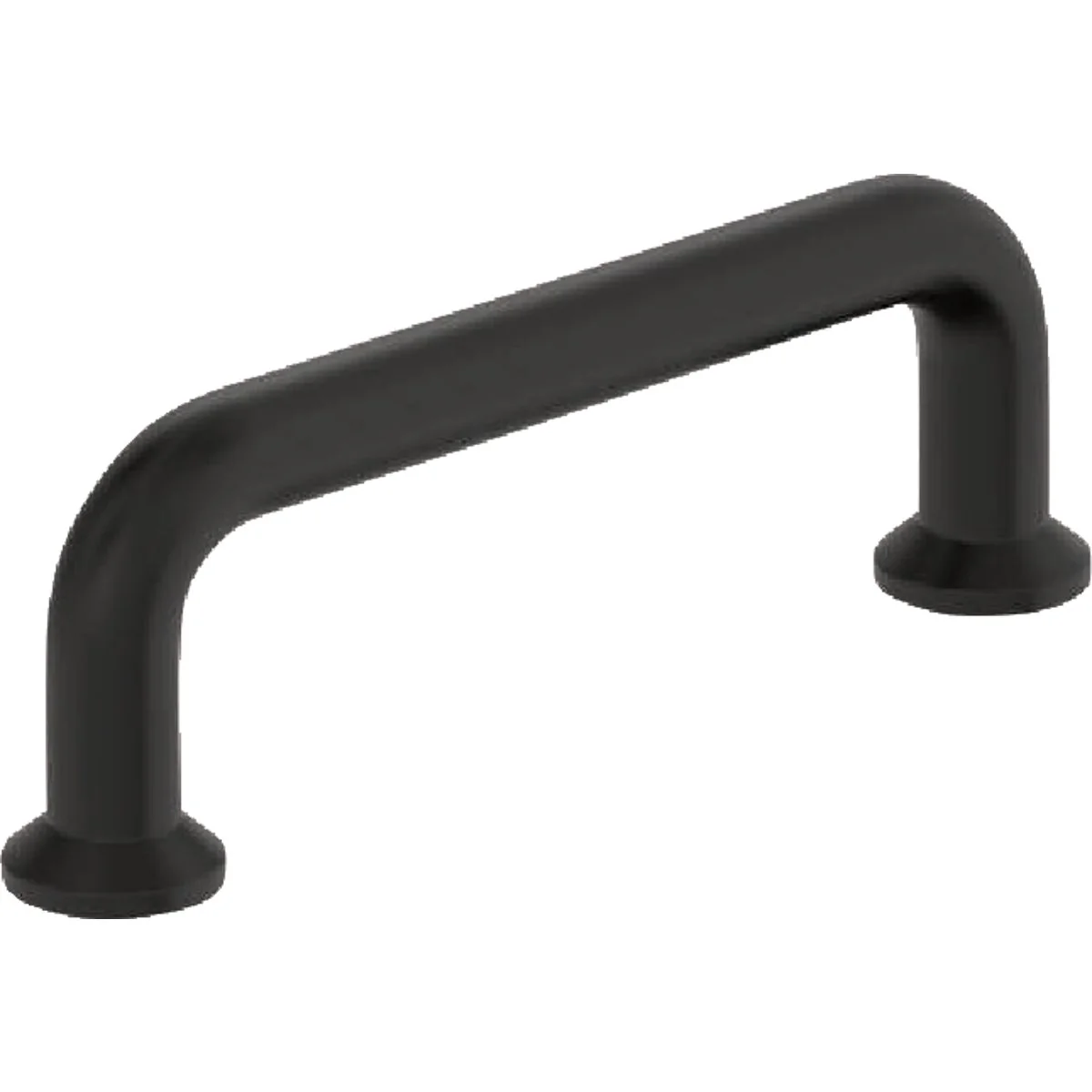 Responsible Amerock Factor 3 In. Matte Black Cabinet Pull Refined