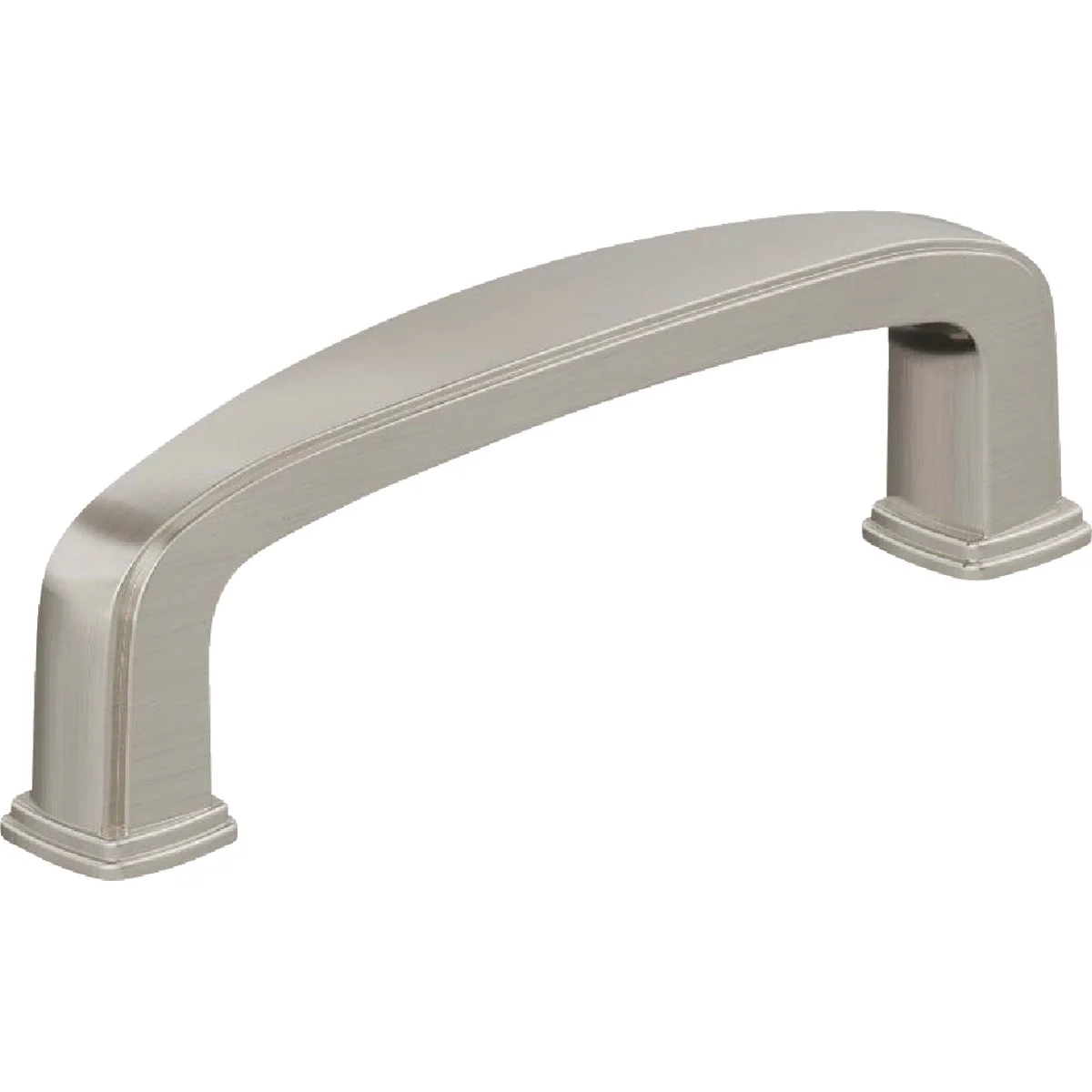 Innovative Amerock Everyday Basics Franklin 3 In. Satin Nickel Cabinet Pull Enhanced