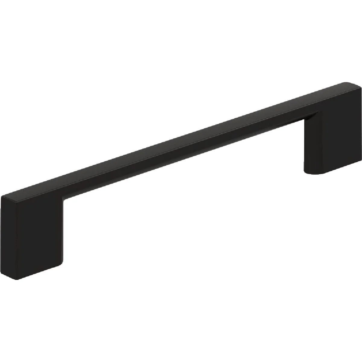 Relaxed Amerock Everyday Basics Cityscape 5.0625 Matte Black Cabinet Pull Professional