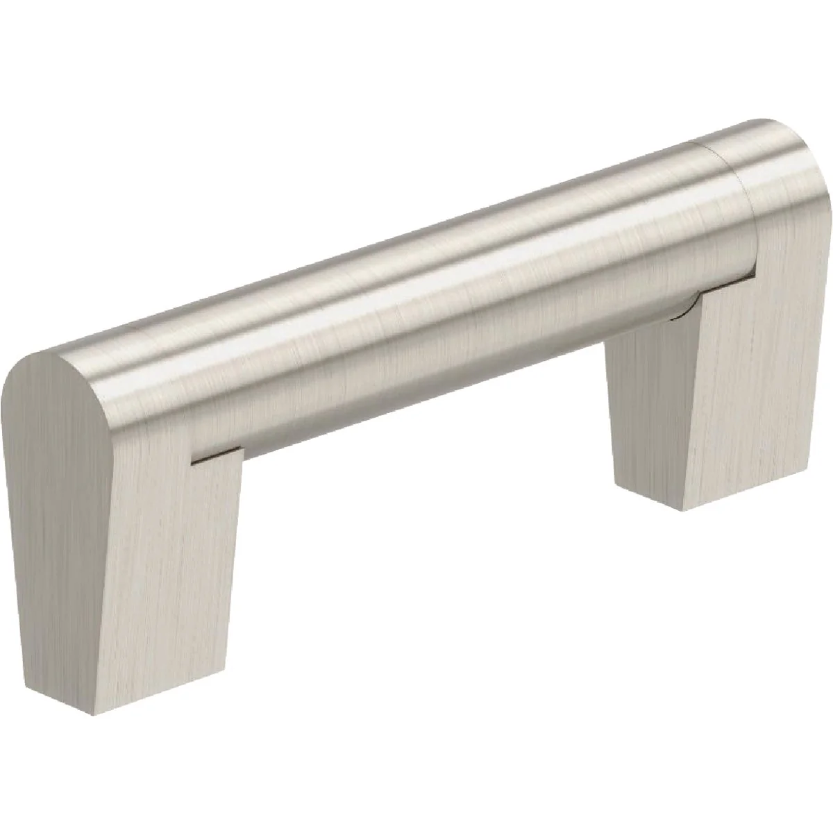 Outstanding Amerock Everyday Basics Composite 3 In. Satin Nickel Cabinet Pull Selected
