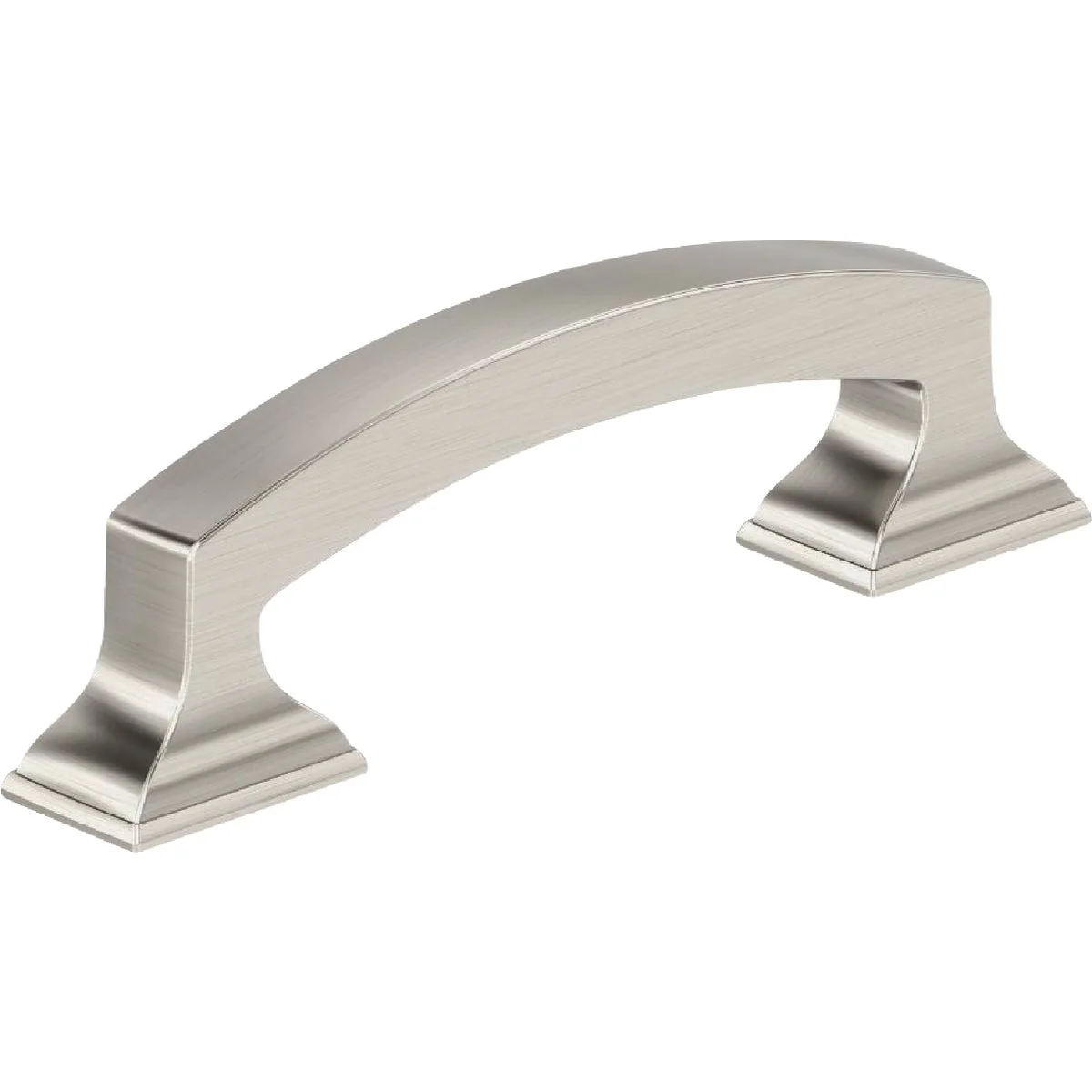 High-Quality Amerock Everyday Basics Incisive 3 In. Satin Nickel Cabinet Pull Long-Lasting