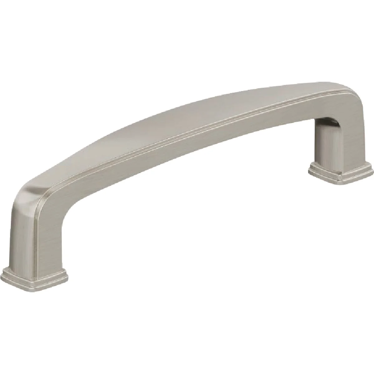 Functional Amerock Everyday Basics Franklin 3.75 In. Satin Nickel Cabinet Pull First-Class