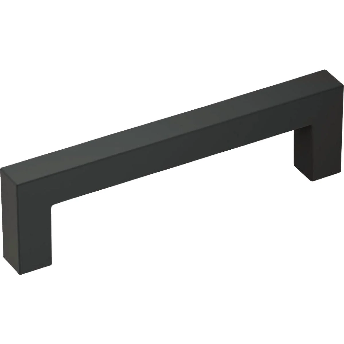 Practical Amerock Monument 3.75 In. Matte Black Cabinet Pull Exceptional