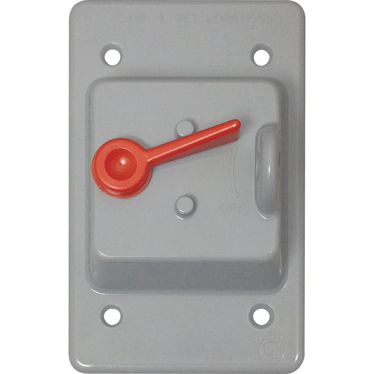 Green Southwire Single Toggle Vertical Mount Gray Non-Metallic Weatherproof Cover Efficient