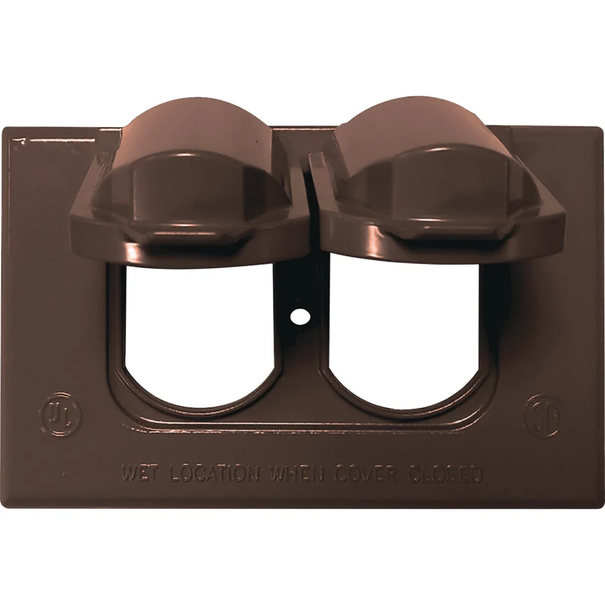 Genuine Southwire Single Gang Horizontal Bronze Weatherproof Duplex Cover Selected