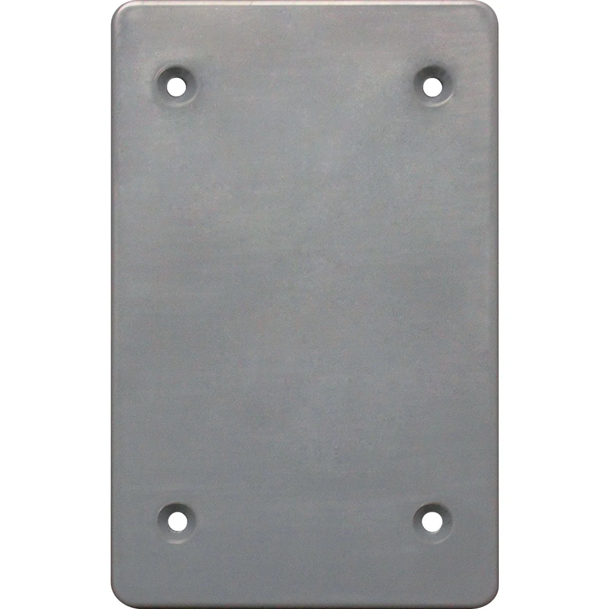 Exclusive Southwire Single Gang Gray Non-Metallic Weatherproof Blank Cover Powerful