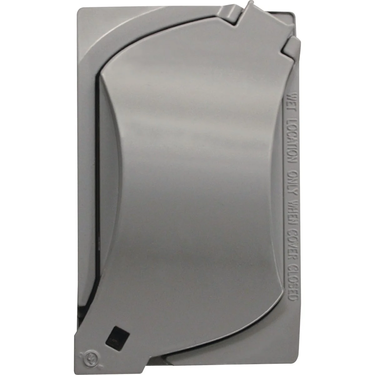 Easy-to-Use Southwire 6-In-1 Single Gang Gray Vertical Horizontal Multi-Use Weatherproof Cover Exclusive