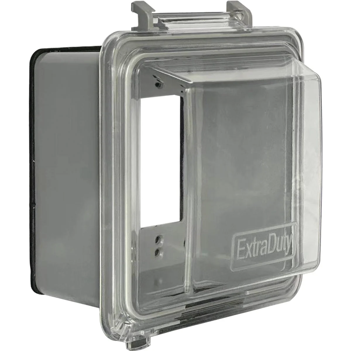 Elegant Southwire 31-In-1 Dual Gang Clear Non-Metallic While In-Use Extra-Duty Rated Multi-Use Cover High-Performance
