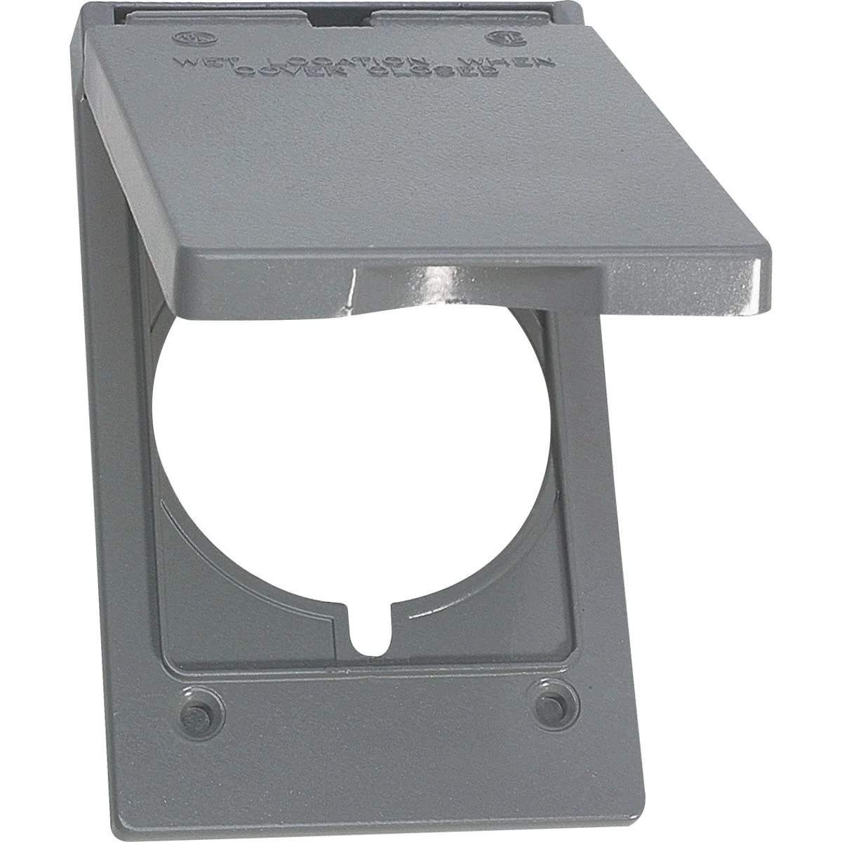 Powerful Southwire Single Gang 30A 50A Gray Vertical Weatherproof Cover Quality
