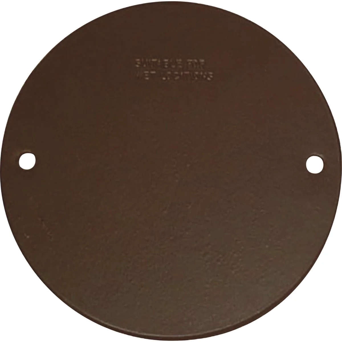 Fast Southwire Round Weatherproof Bronze Blank Cover First-Class