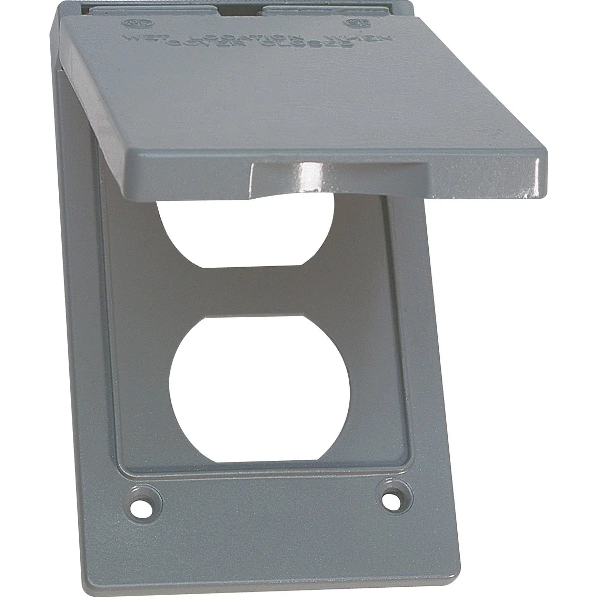 High-Grade Southwire Single Gang Gray Vertical Weatherproof Duplex Cover Carefully Designed