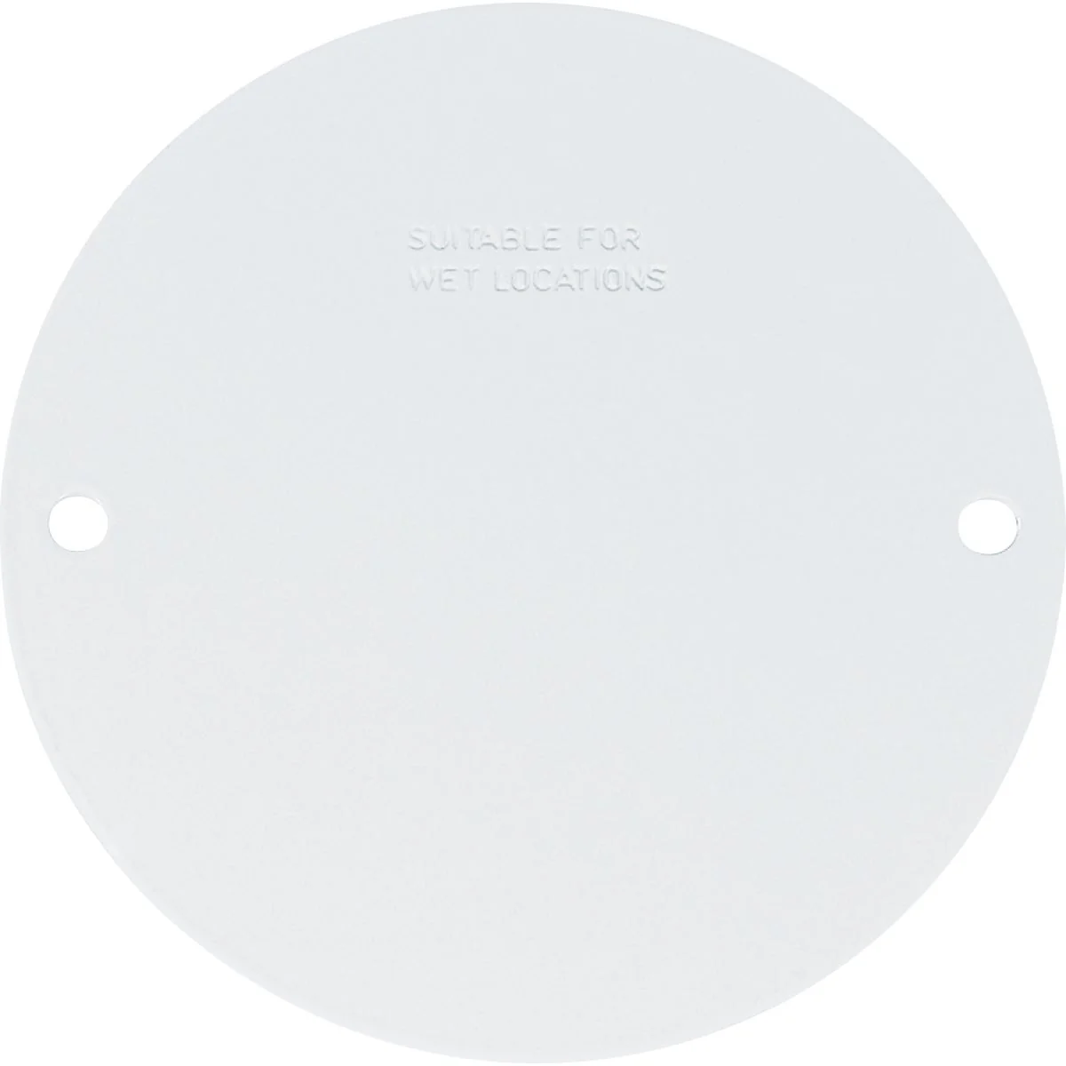 Verified Southwire Round Weatherproof White Blank Cover Breathable