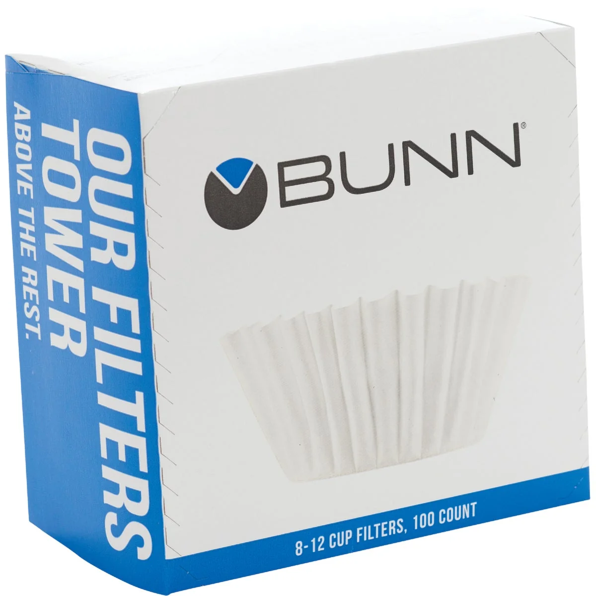 Selected Bunn Paper Coffee Filter 100-Pack Solid