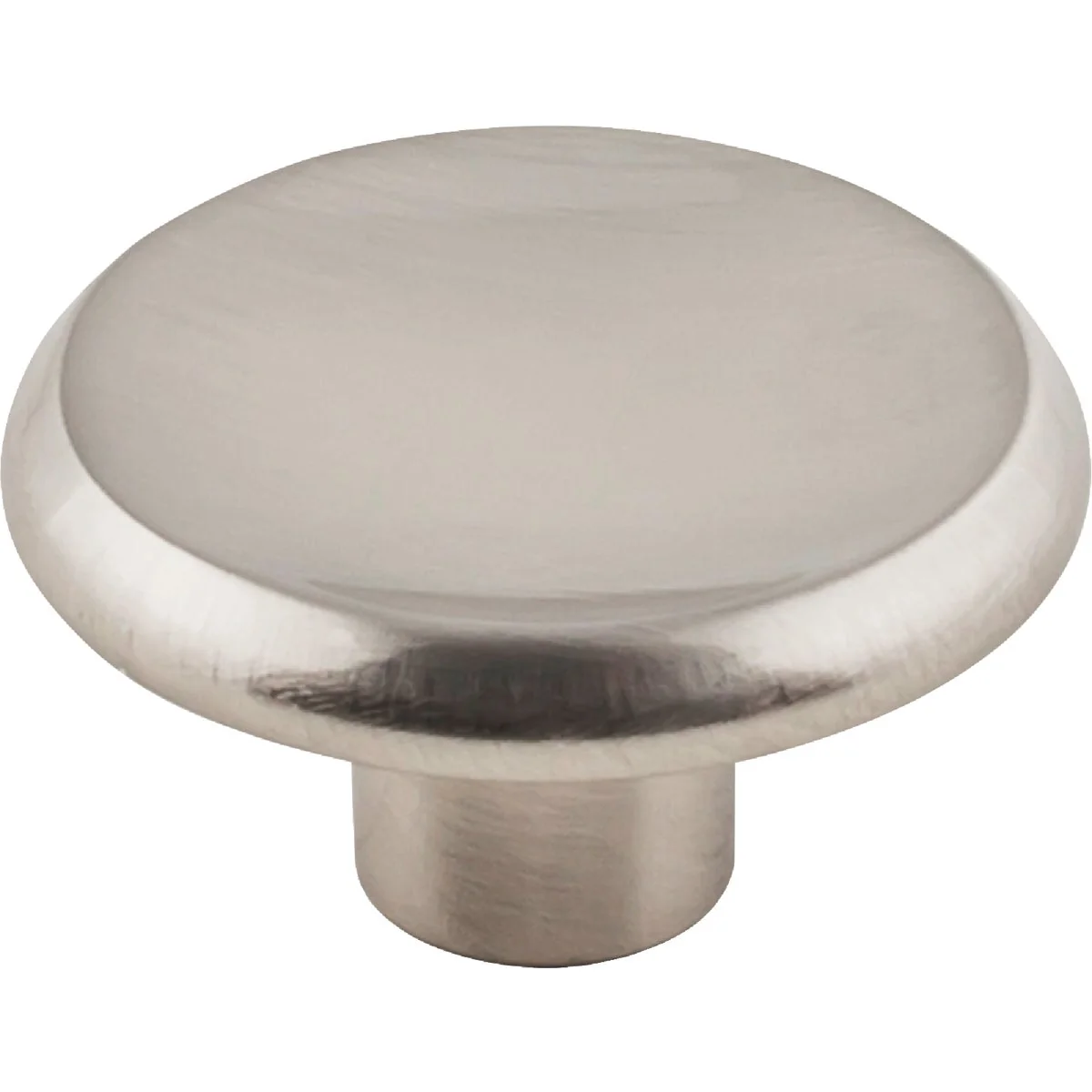 Quality KasaWare 1-1 2 In. Diameter Satin Nickel Knob 4-Pack Easy-to-Use