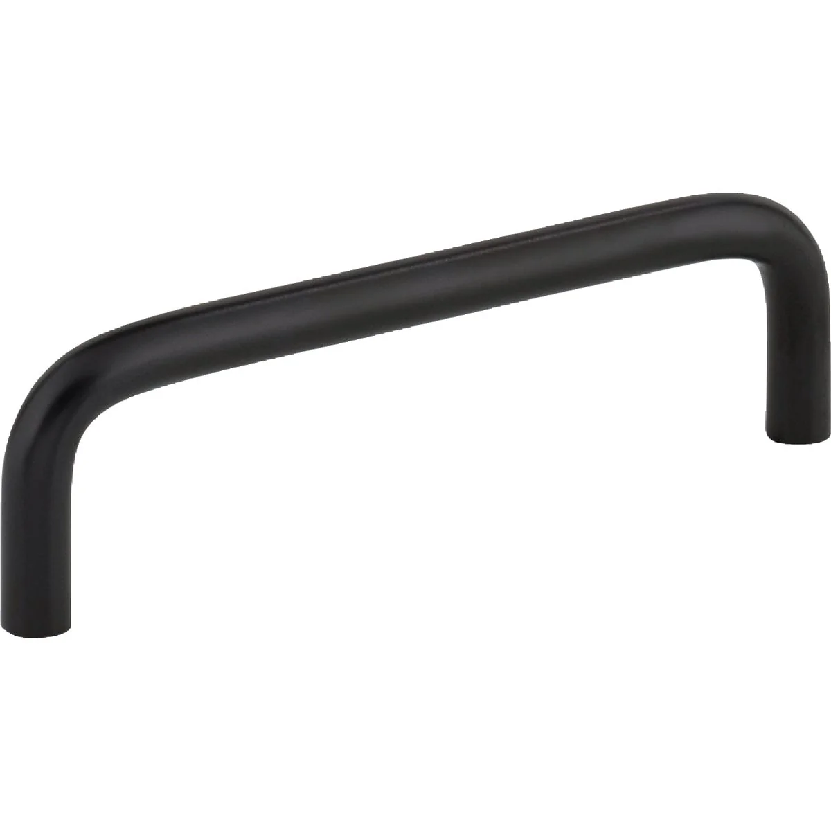 Premium Material Elements Torino 4-5 16 In. Overall Length Matte Black Cabinet Wire Pull Natural
