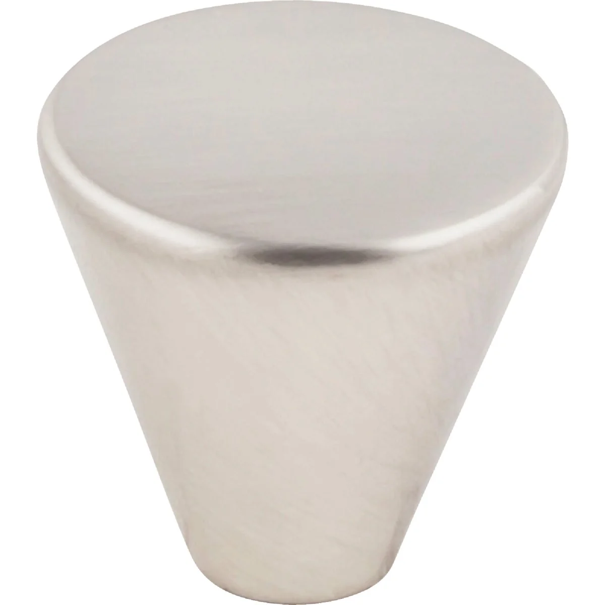 Outstanding KasaWare 1 In. Diameter Satin Nickel Cone Knob 10-Pack Long-Lasting