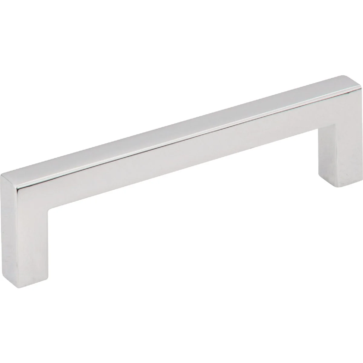 Luxury Elements Stanton 4-1 8 In. Overall Length Polished Chrome Square Cabinet Bar Pull Specialty