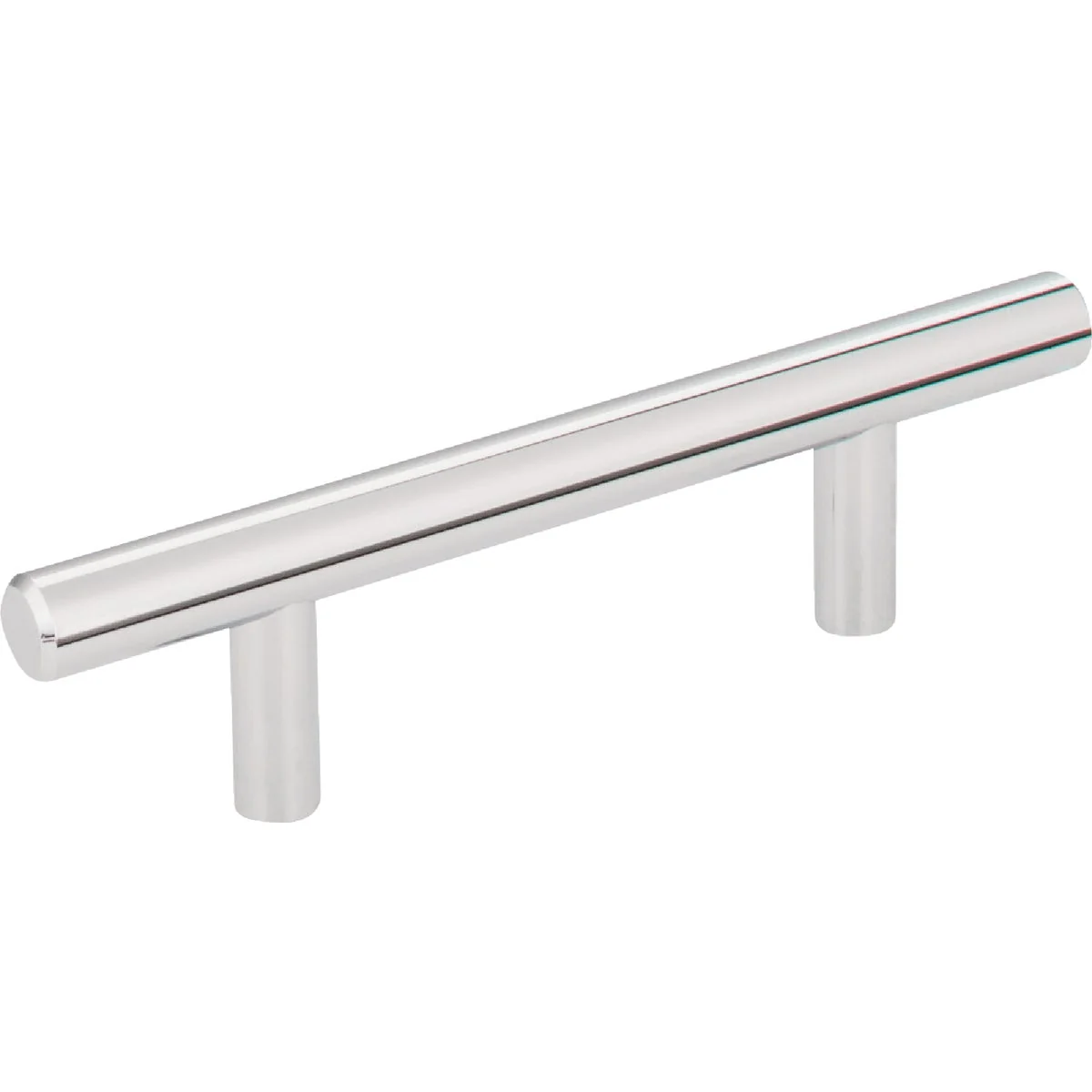 Breathable Elements Naples 3 In. Center-to-Center Polished Chrome Cabinet Bar Pull Smooth