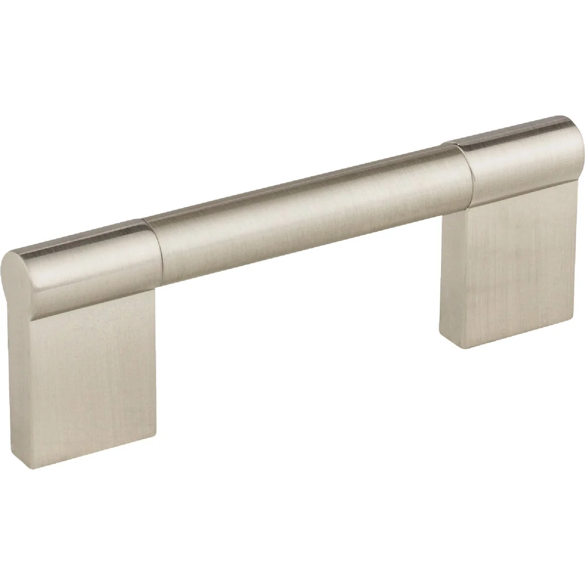 Elegant Elements Knox 4-1 4 In. Overall Length Satin Nickel Cabinet Bar Pull Effective