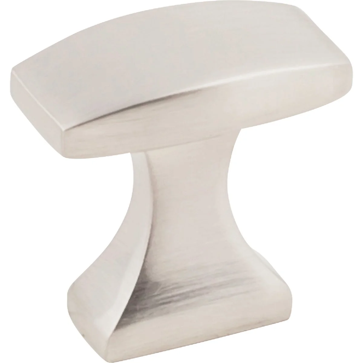 Contemporary KasaWare 1-1 8 In. Overall Length Satin Nickel Transitional Knob 4-Pack Refined