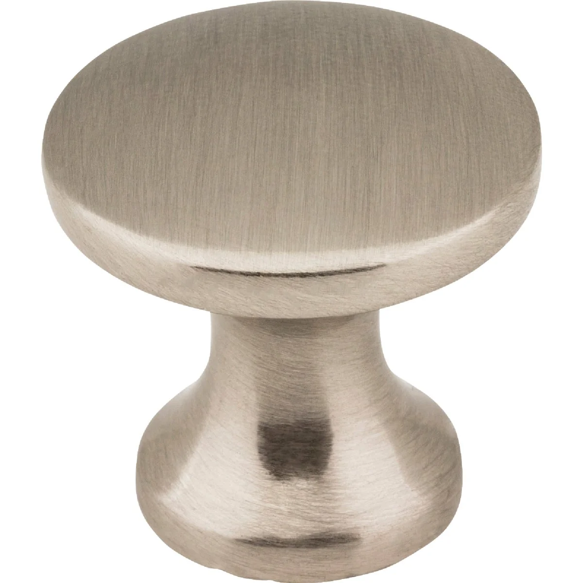 Functional Elements Geneva 1 In. Diameter Satin Nickel Mushroom Knob Specialty