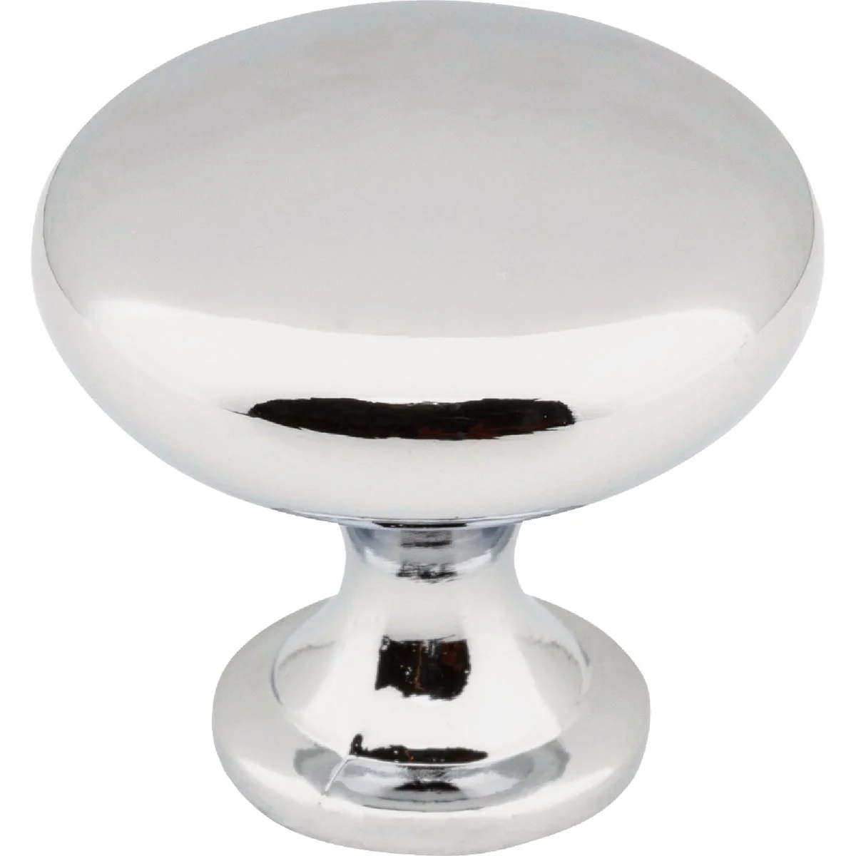 Stylish Elements Madison 1-3 16 In. Diameter Polished Chrome Mushroom Knob Lightweight