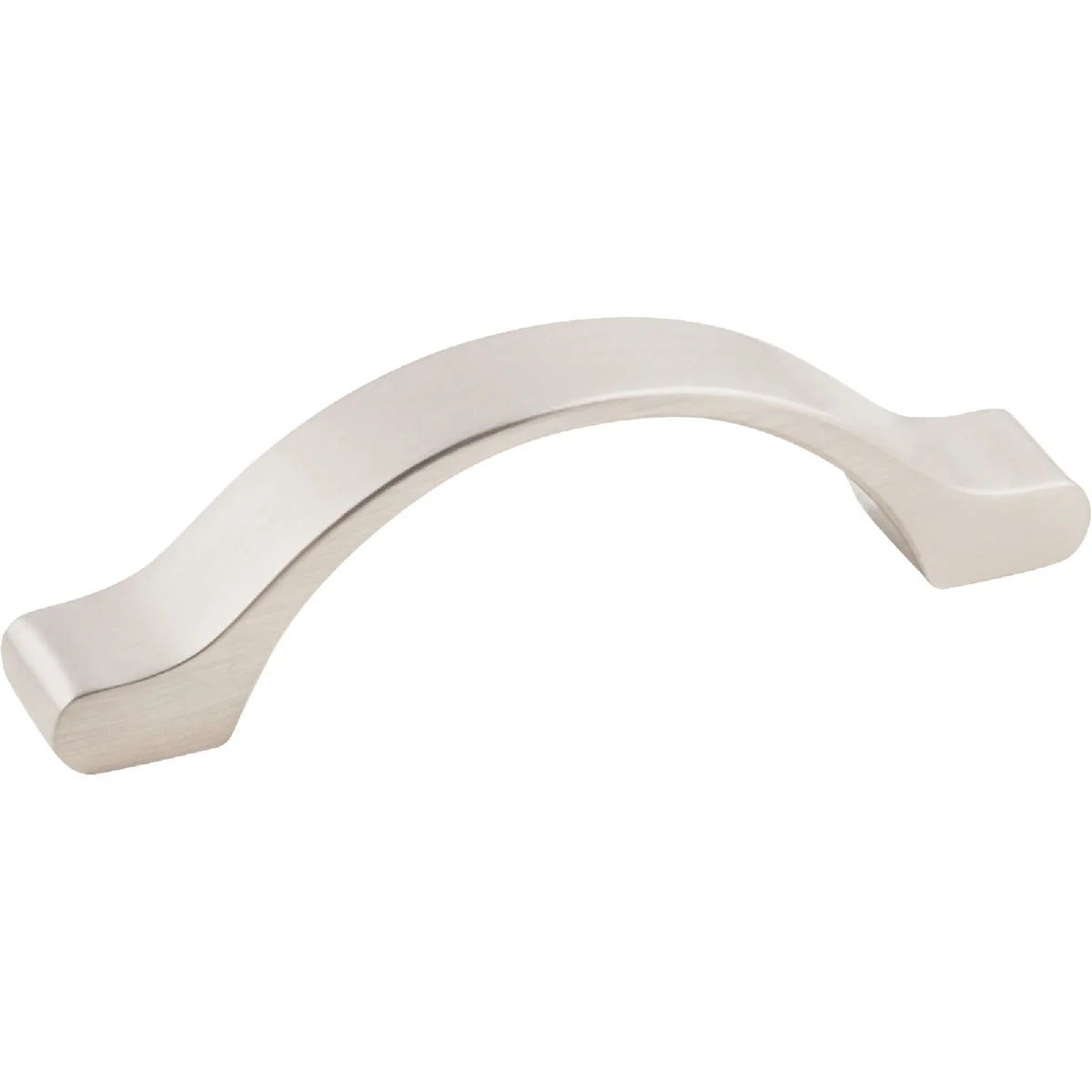 Premium Material KasaWare 4-1 16 In. Overall Length Satin Nickel Arch Pull 2-Pack Minimalist