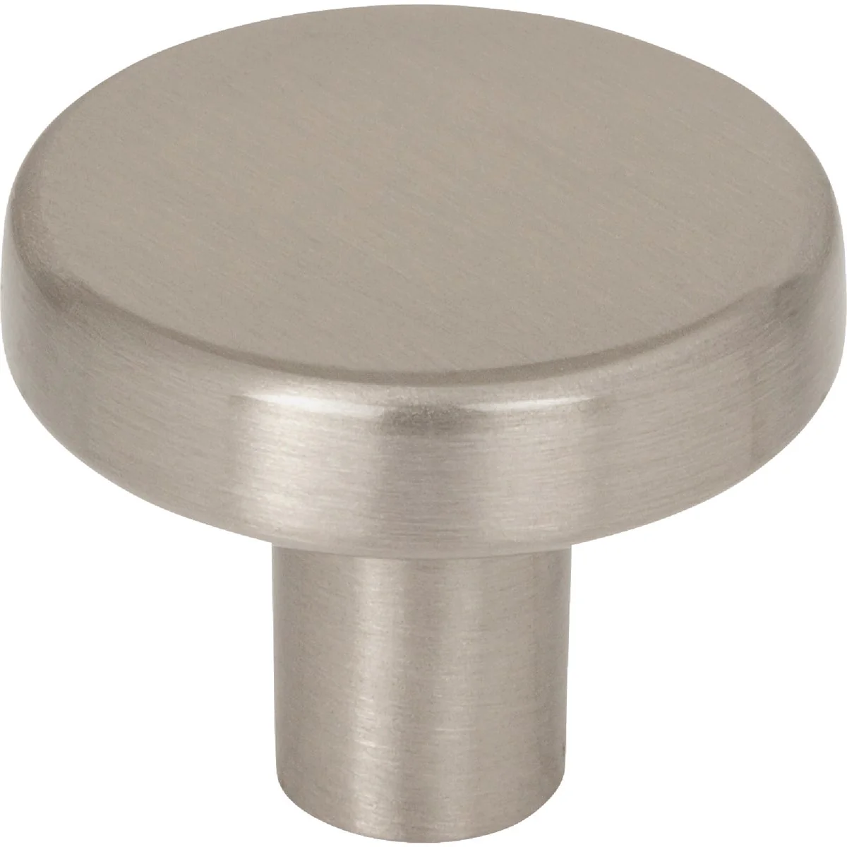 Outstanding Elements Gibson 1-1 4 In. Dia. Satin Nickel Cabinet Knob Fine