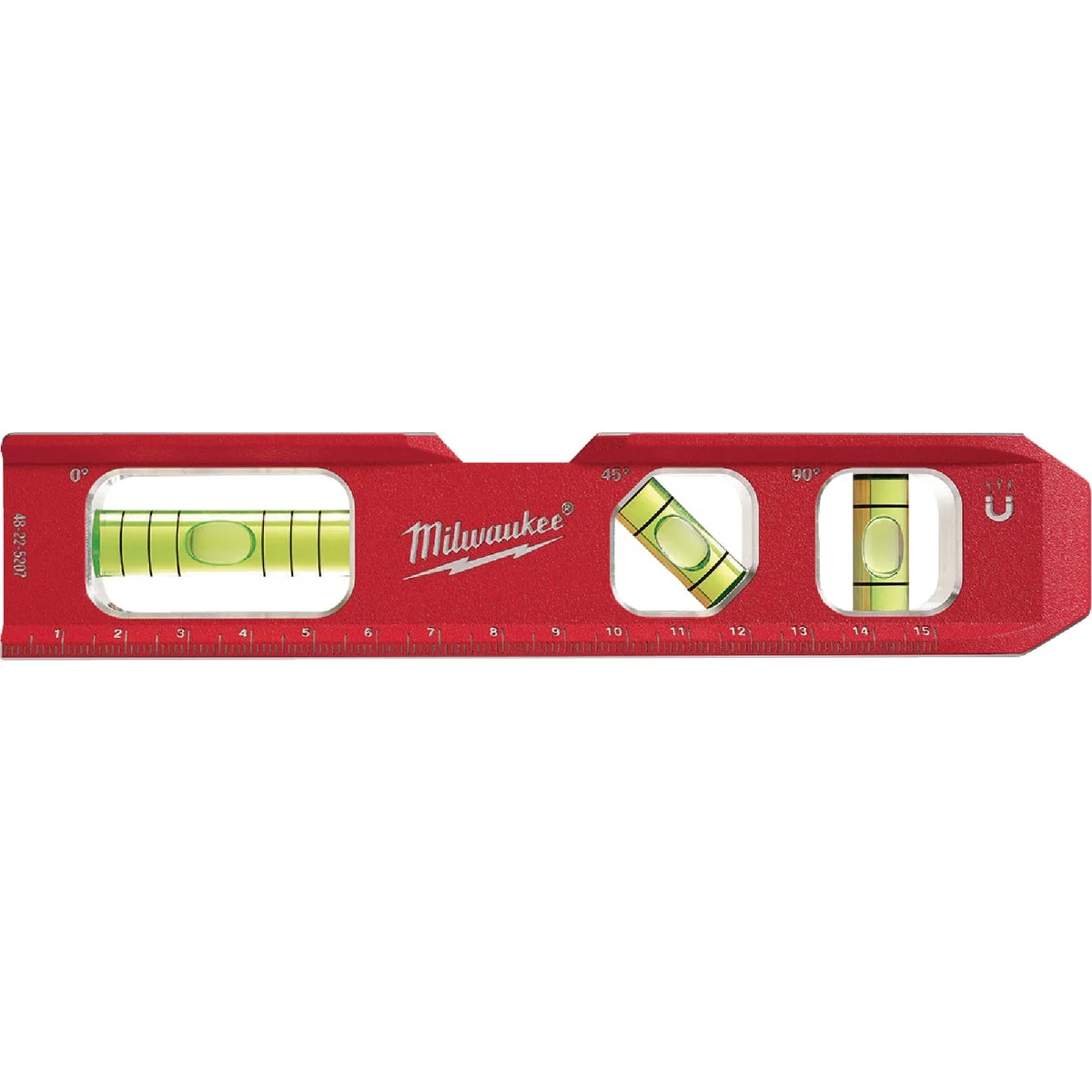 Minimalist Milwaukee 7 In. Metric Compact Billet Torpedo Level World-Class